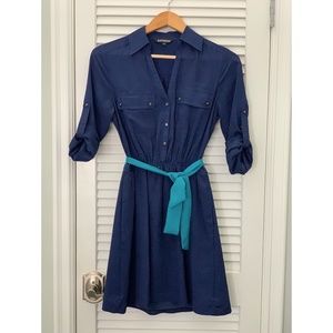 Express Blue Dress - Small
